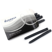 WATERMAN RECAMBIO PLUMA LARGO NEGRO 8-PACK S0110850